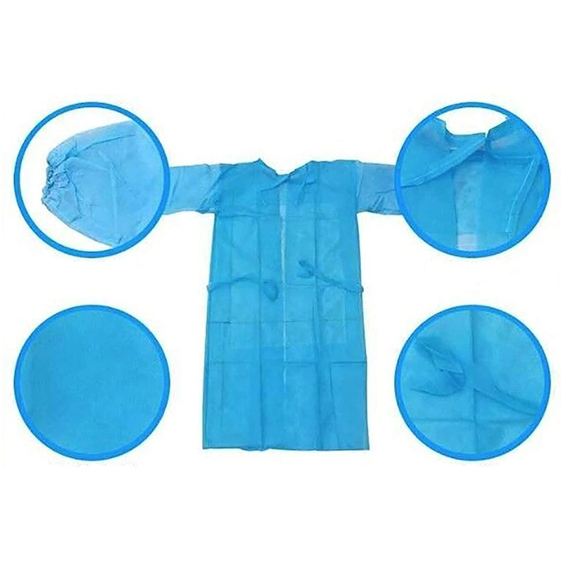 Clip Disposable Srugical Gown with FDA for Adult